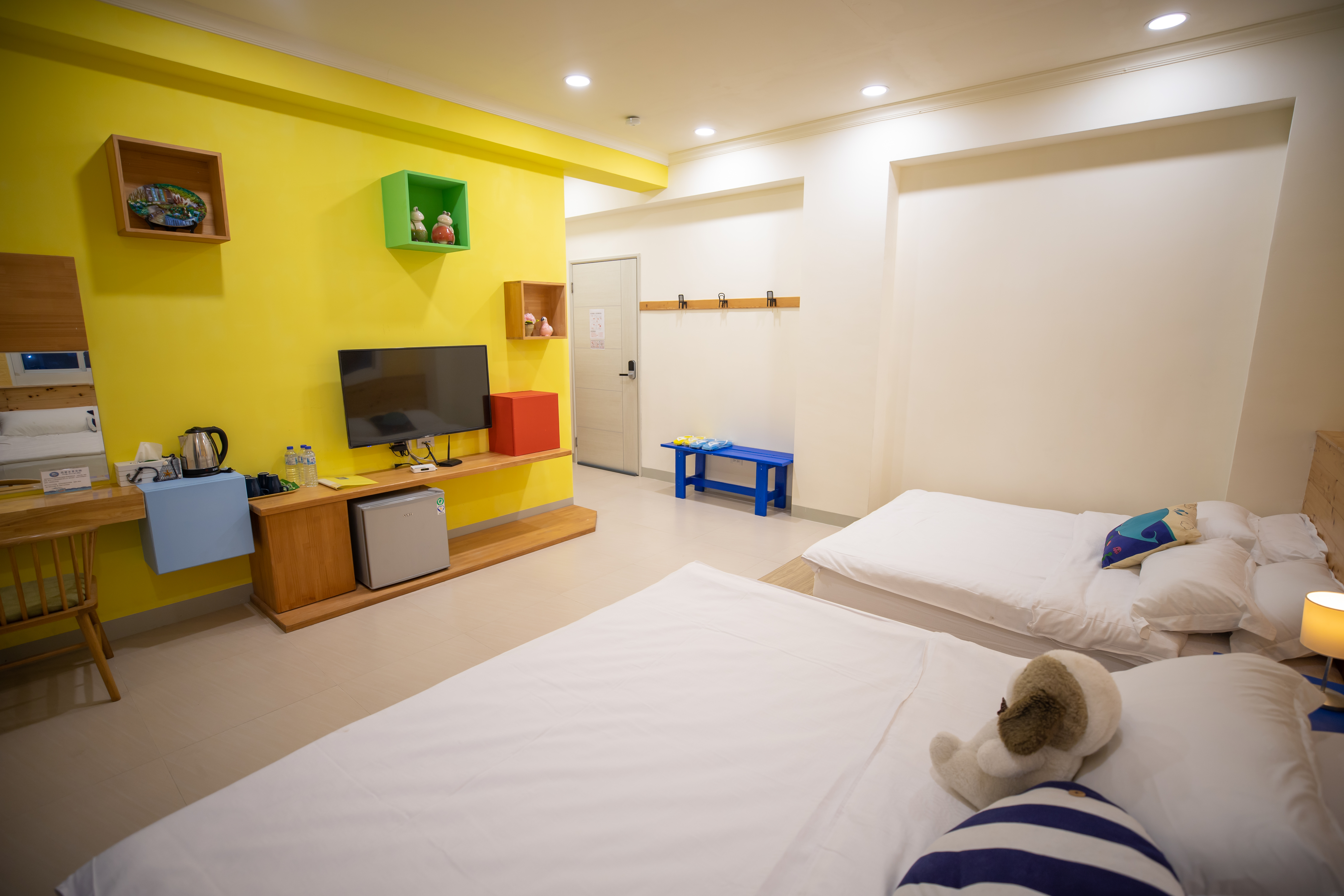 澎湖旅遊-郁金黃四人房